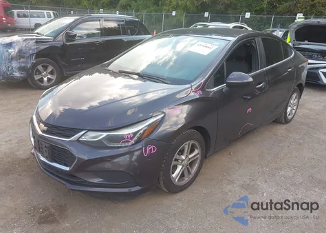 2016 Chevrolet Cruze Lt Auto из США, поврежденный, VIN 1G1BE5SM3G7291580